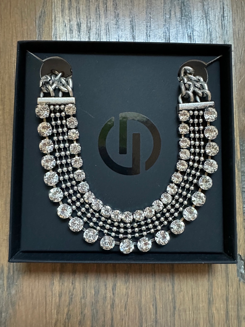 Sparkly Multi-Strand Statement Necklace